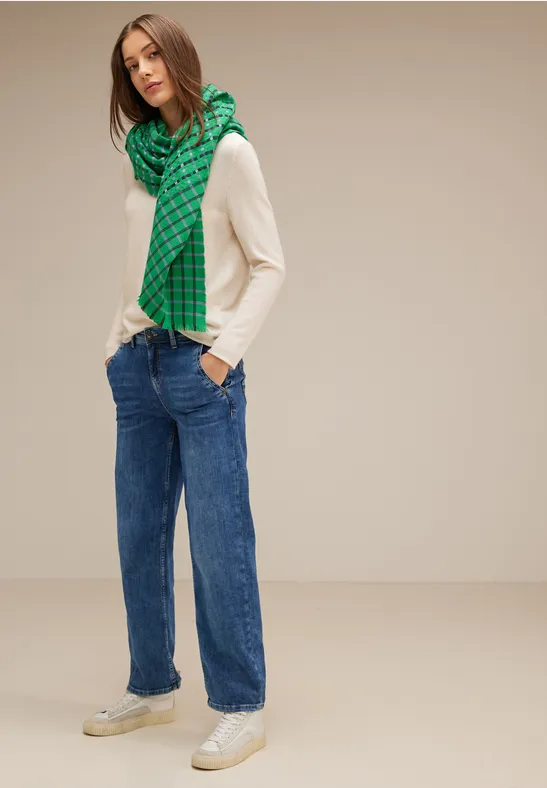 Street One Schal Mit Karomuster