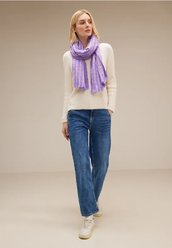 Street One Schal Mit Karomuster
