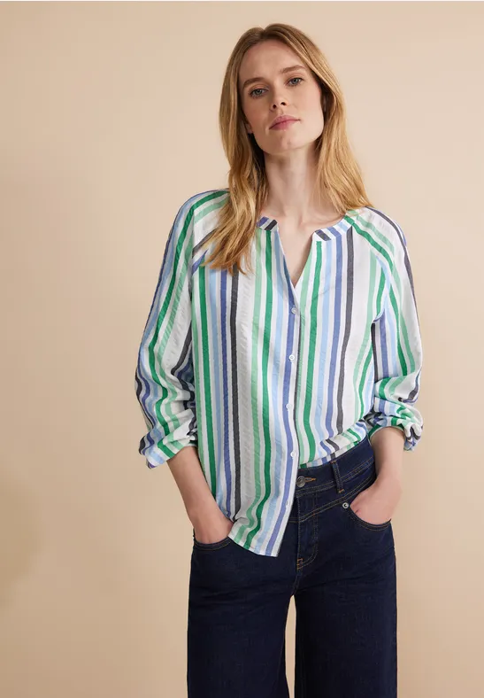 Street One Seersucker Bluse