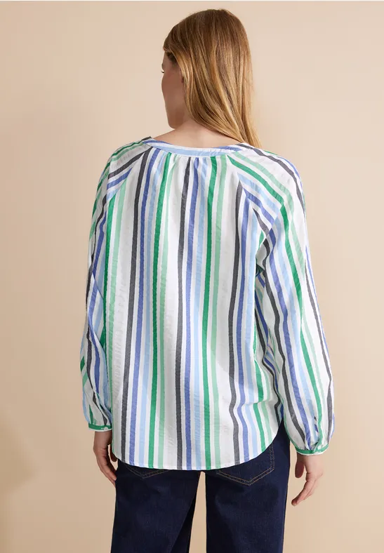 Street One Seersucker Bluse
