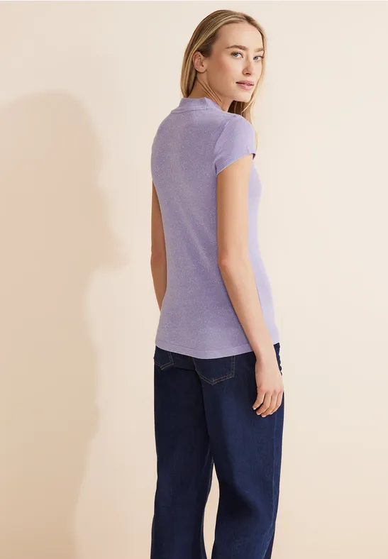 Street One Shiny Stehkragen Shirt