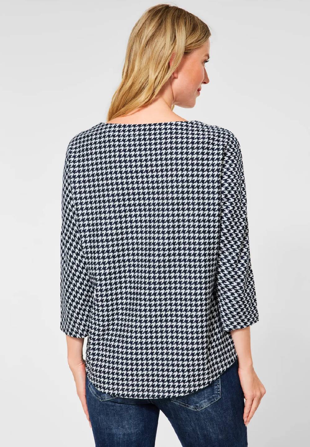 Street One Shirt Im Jacquard Muster