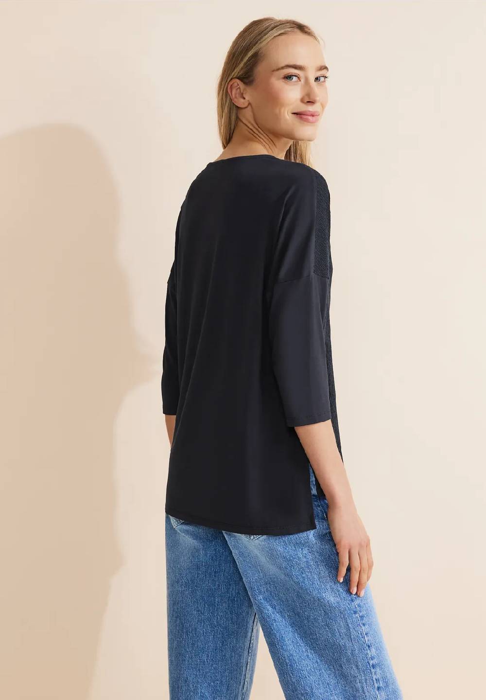 Street One Shirt Im Materialmix