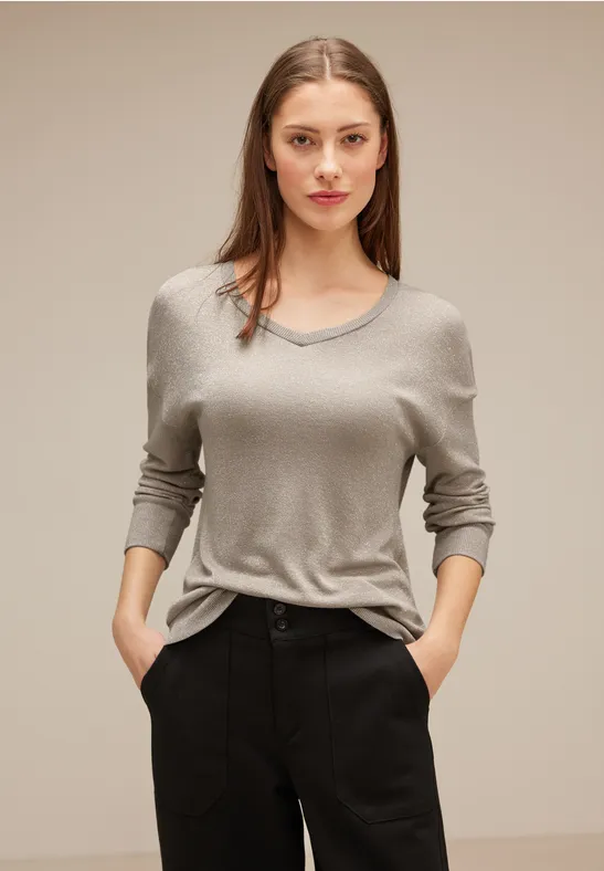 Street One Shirt Im Schimmerlook