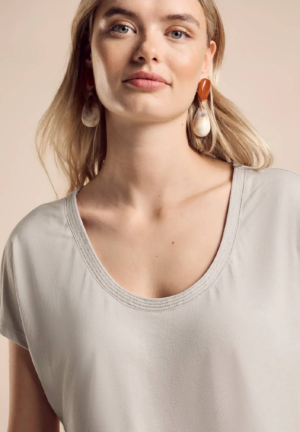 Street One Shirt im Silk-Look