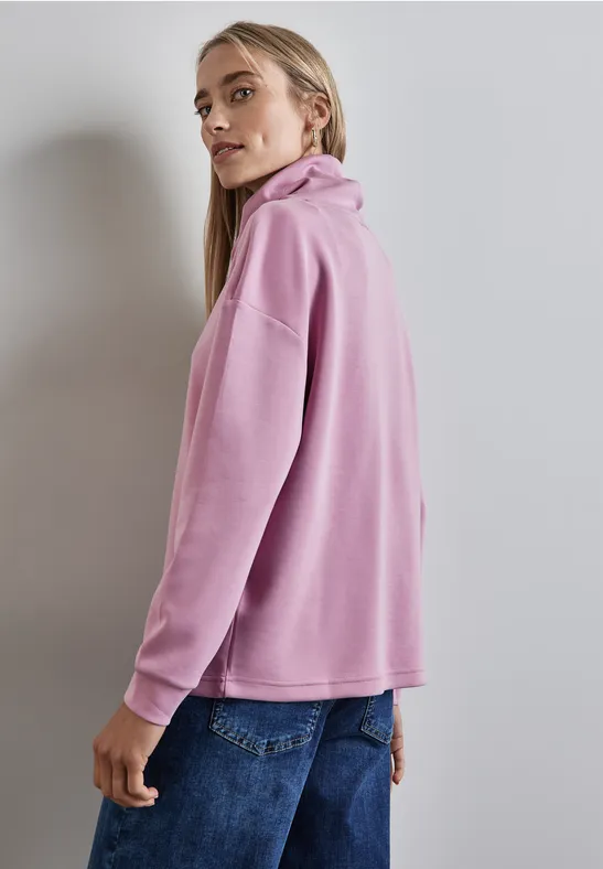 Street One Shirt Im Silk Look