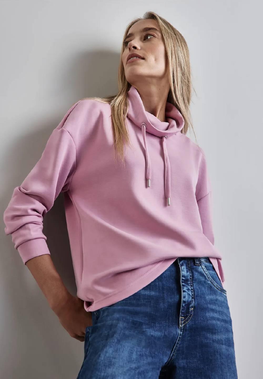 Street One Shirt im Silk Look