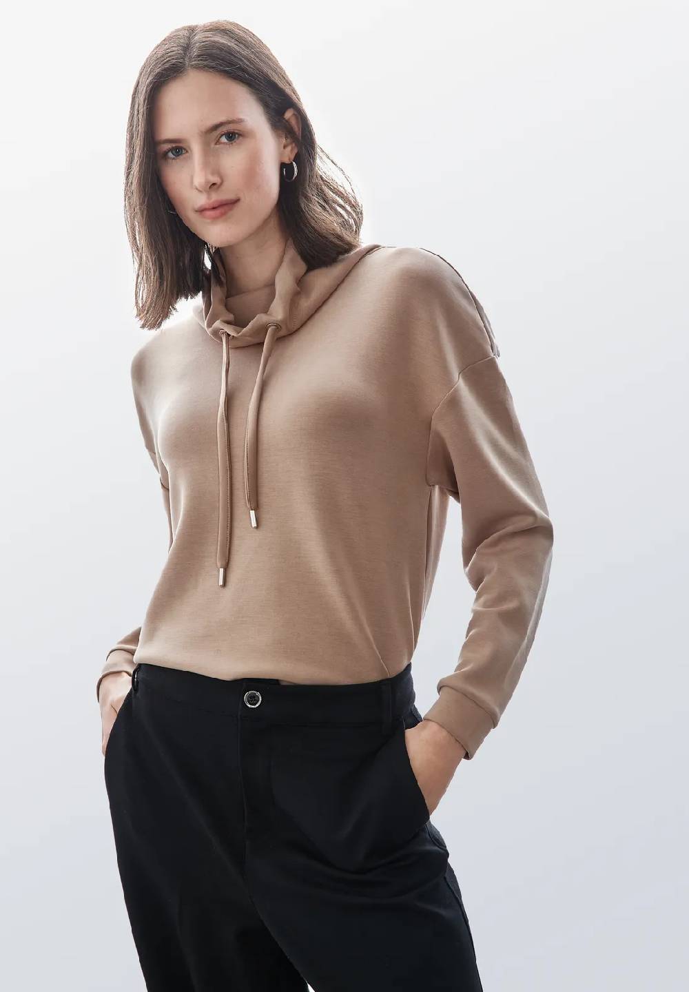 Street One Shirt im Silk Look