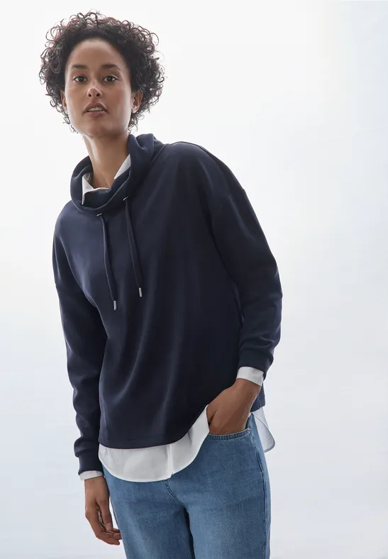 Street One Shirt Im Silk Look