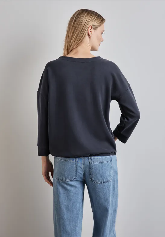 Street One Shirt Im Silk Look