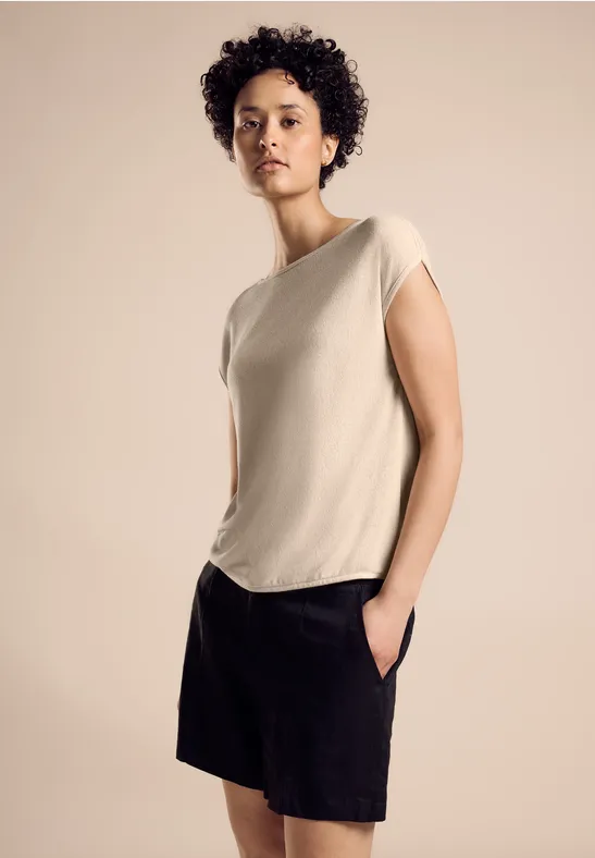 Street One Shirt Im Strick Look