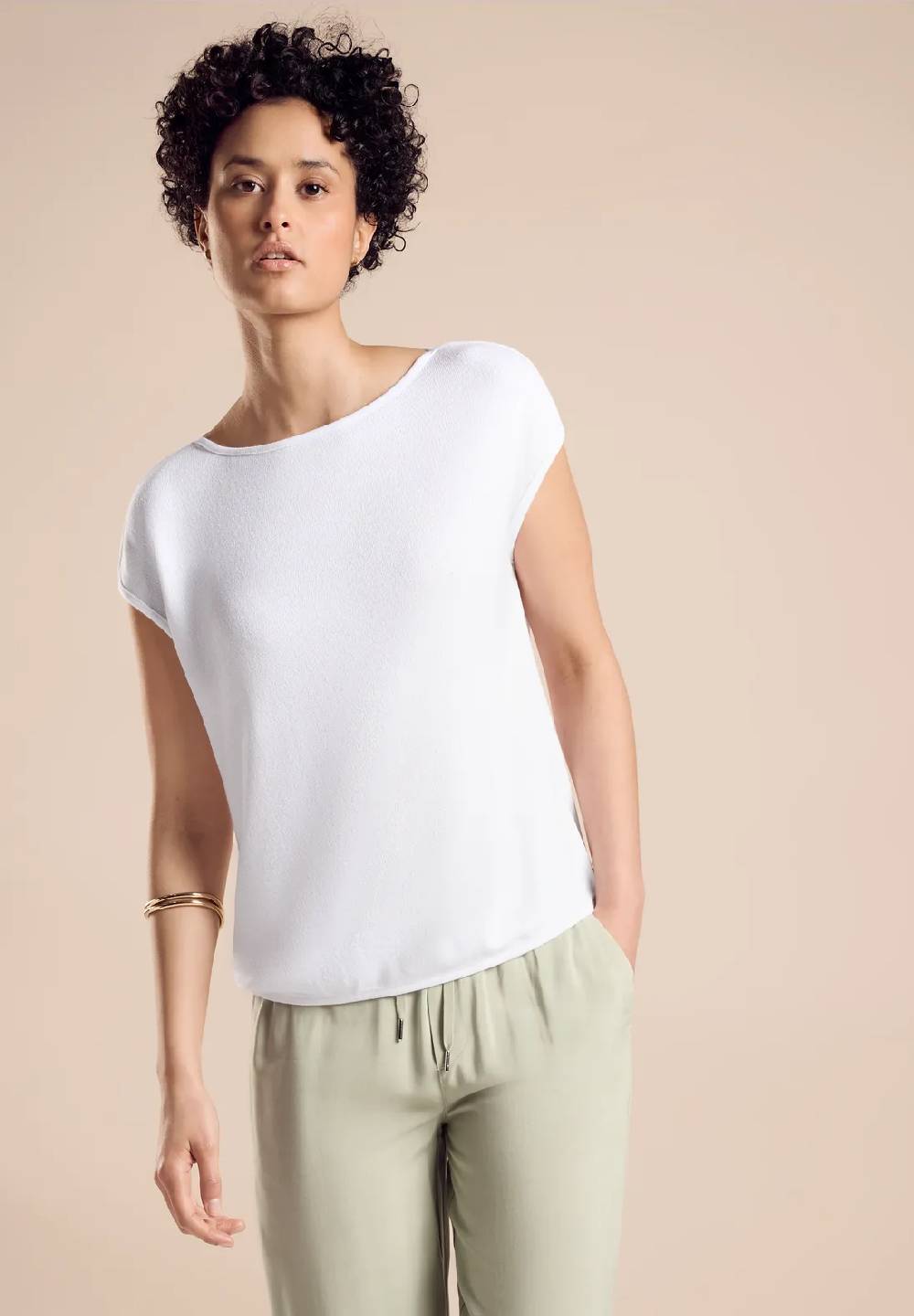 Street One Shirt im Strick Look