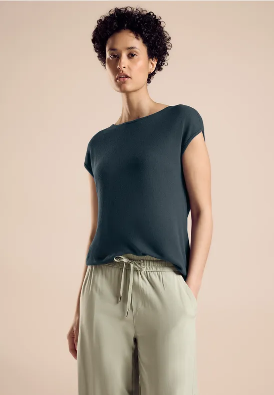 Street One Shirt Im Strick Look