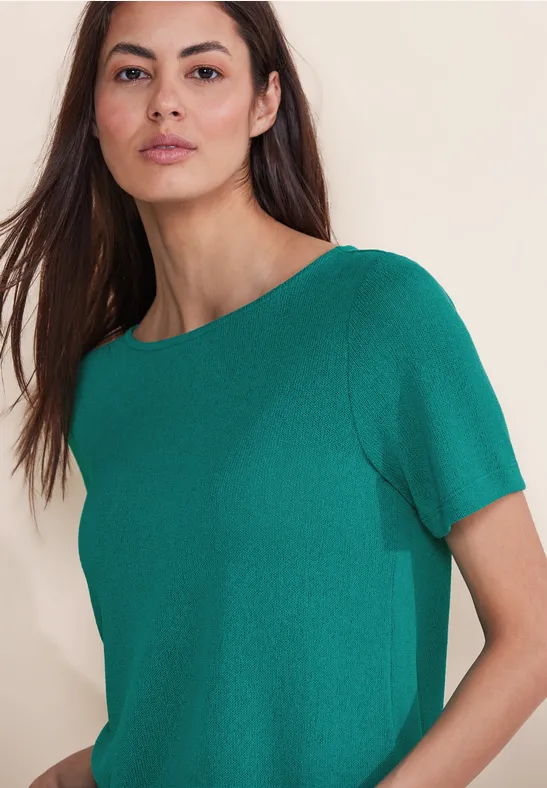 Street One Shirt Im Strick Look