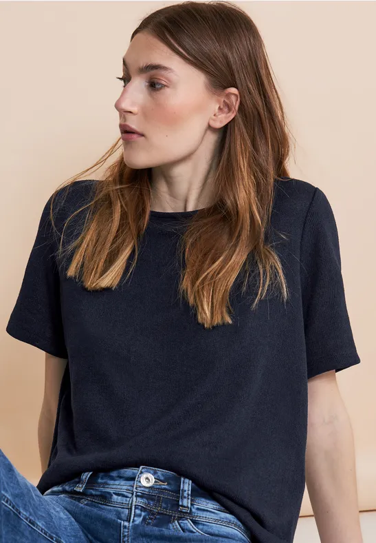 Street One Shirt Im Strick Look