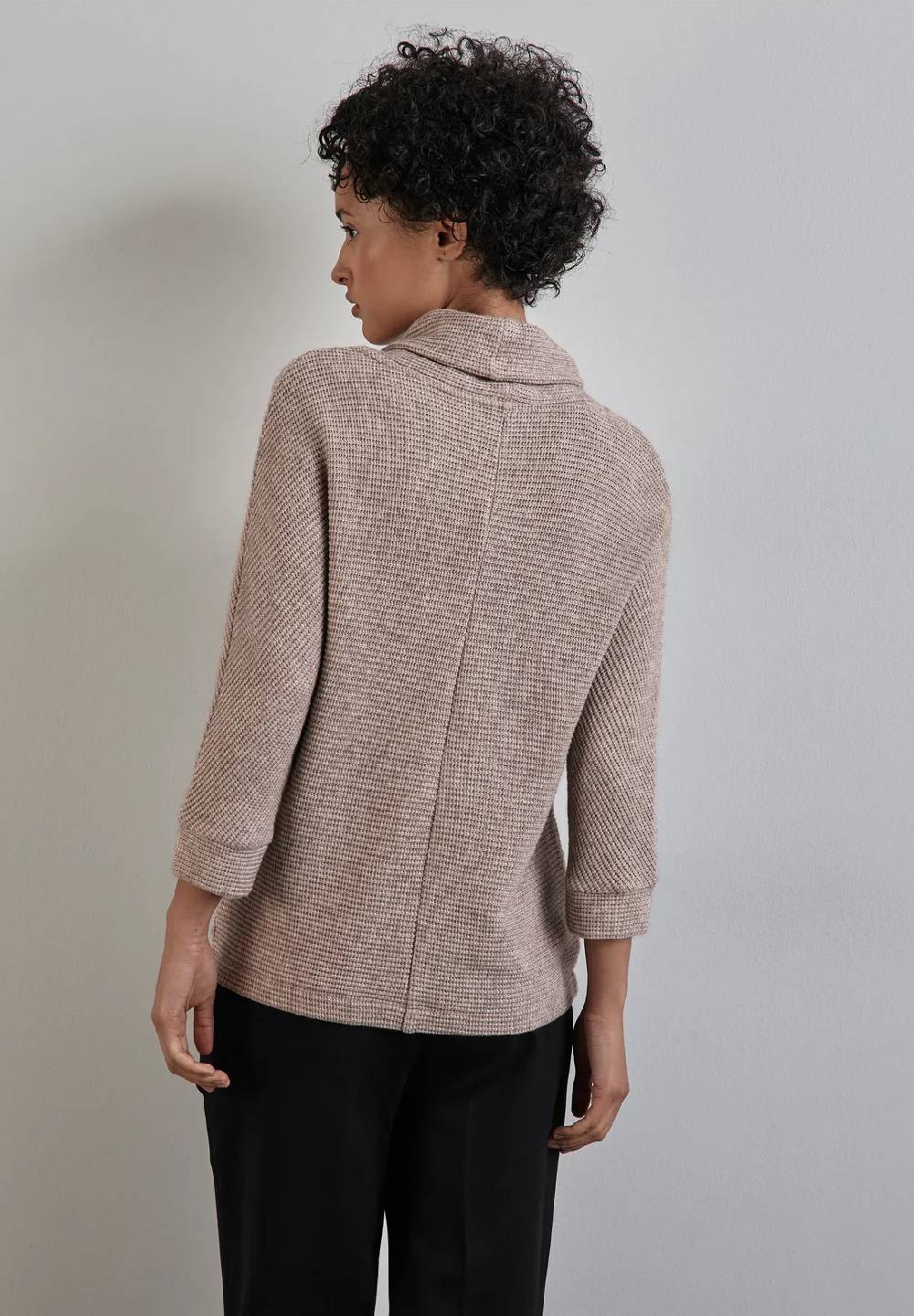 Street One Shirt In Strick-Optik