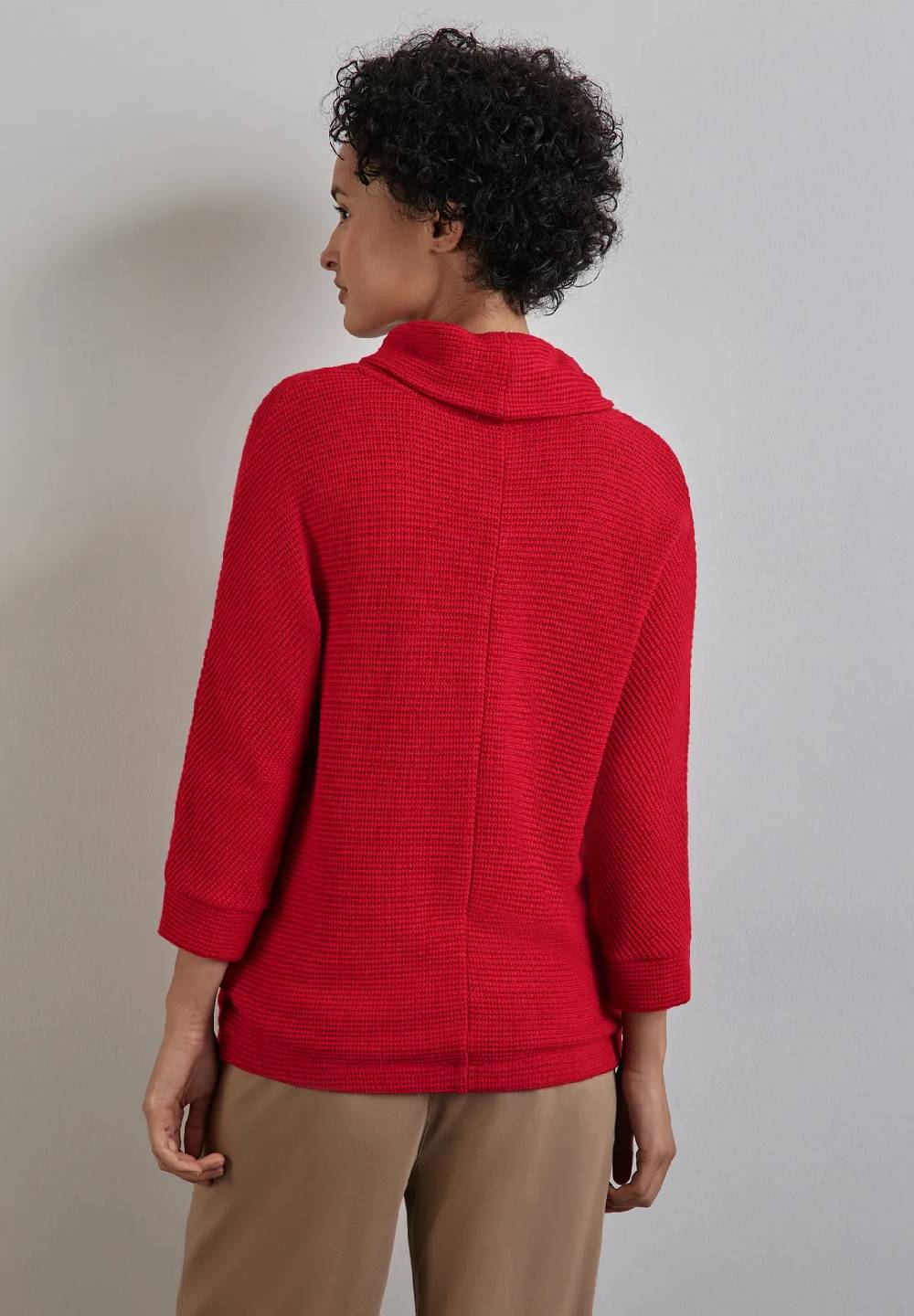 Street One Shirt In Strick-Optik