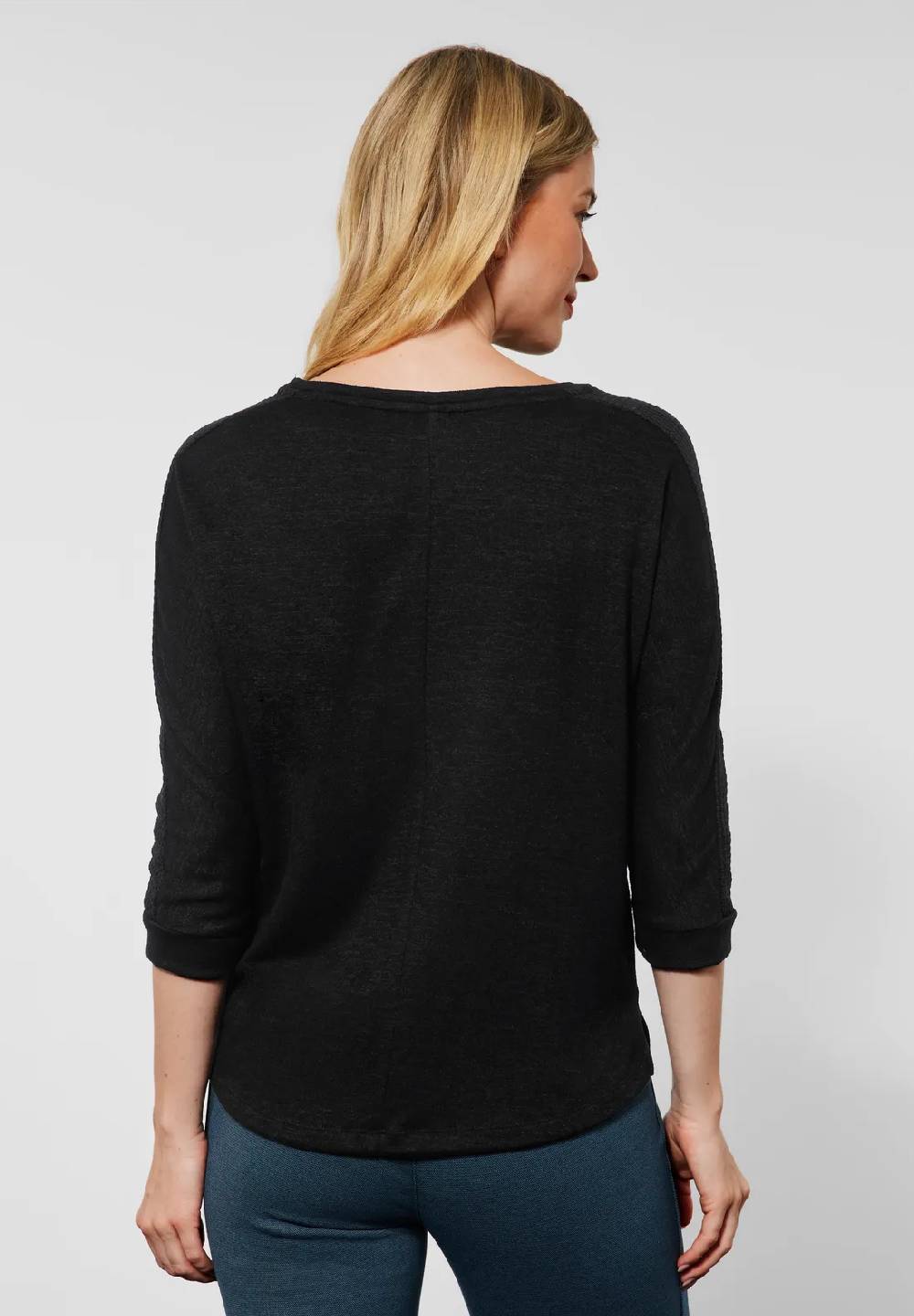 Street One Shirt In Unifarbe - Style ELLEN