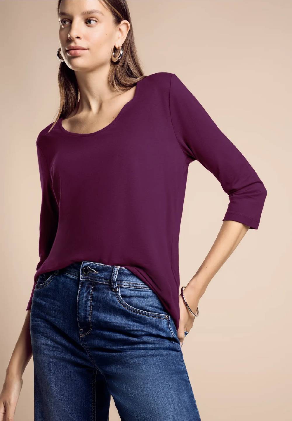 Street One Shirt mit 3/4-Arm