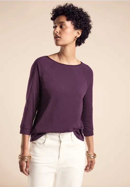 Street One Shirt Mit 3/4-Arm - Style MINA