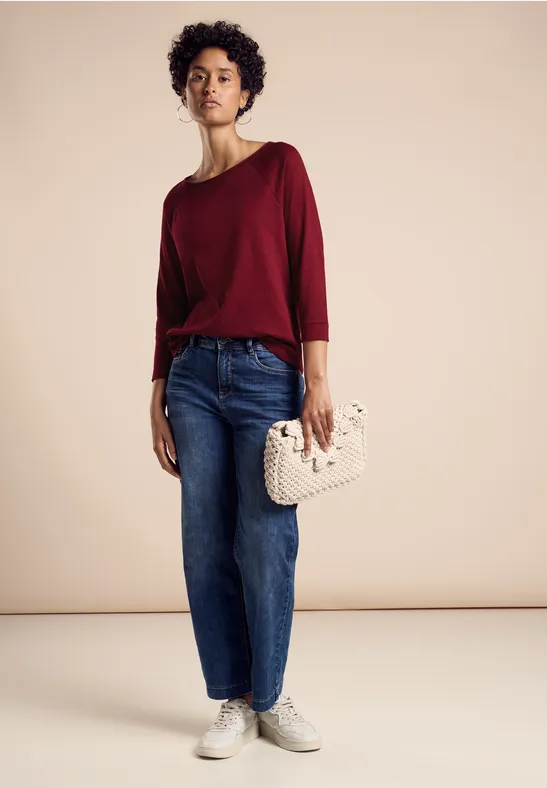 Street One Shirt Mit 3/4-Arm - Style MINA