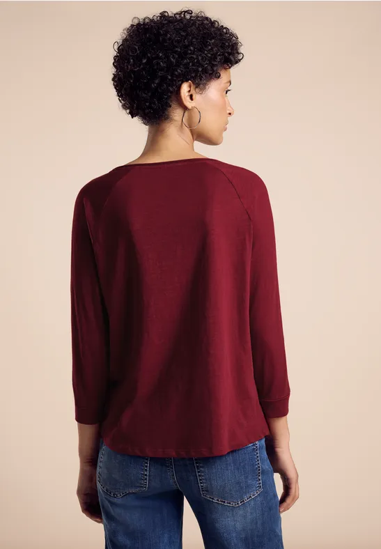 Street One Shirt Mit 3/4-Arm - Style MINA