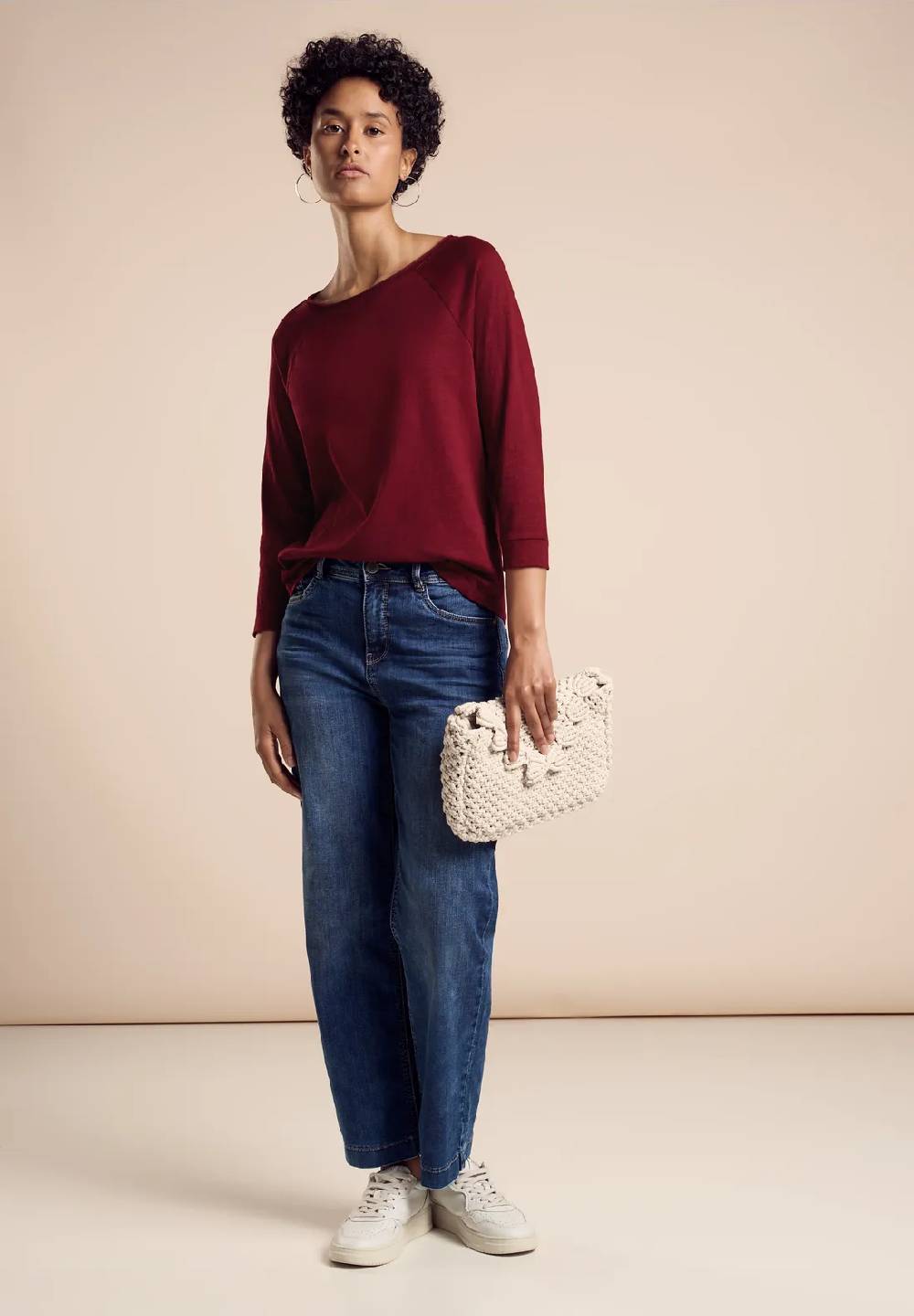 Street One Shirt mit 3/4-Arm - Style MINA