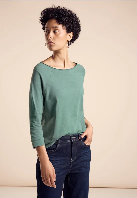 Street One Shirt Mit 3/4-Arm - Style MINA