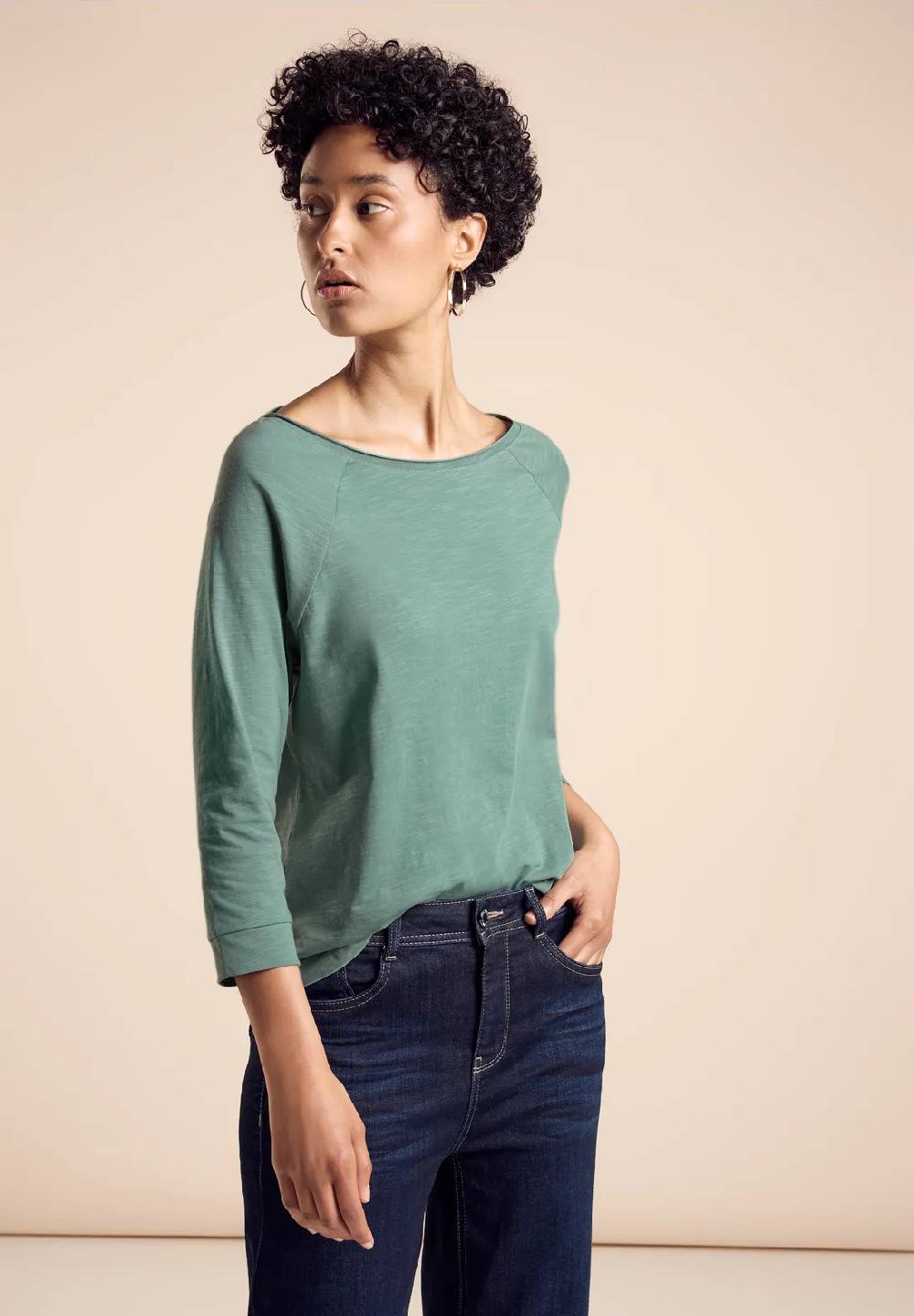 Street One Shirt mit 3/4-Arm - Style MINA