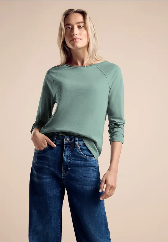 Street One Shirt Mit 3/4-Arm - Style MINA