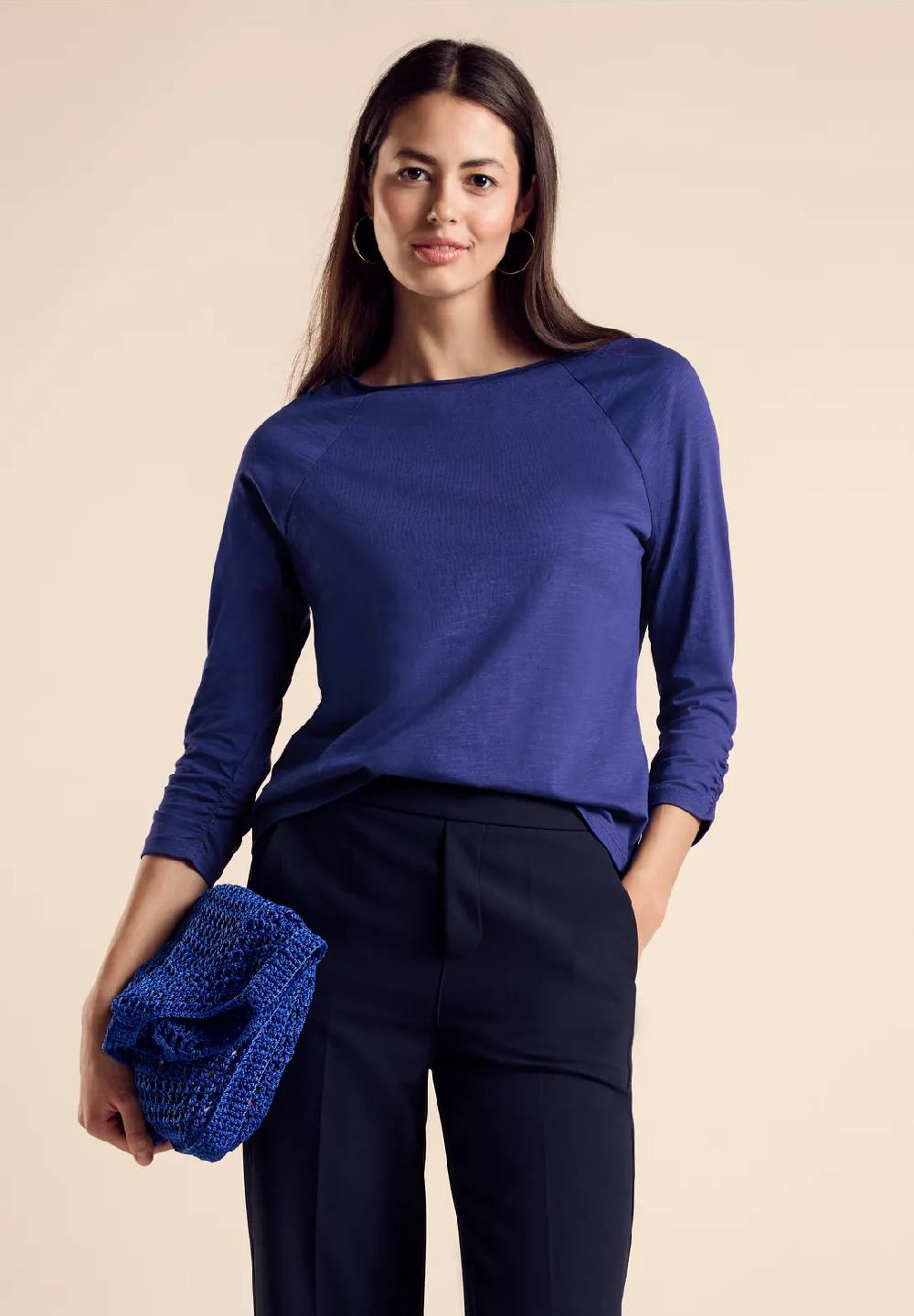 Street One Shirt mit 3/4-Arm - Style MINA