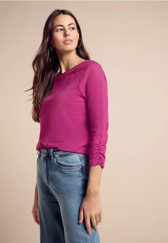 Street One Shirt Mit 3/4-Arm - Style MINA