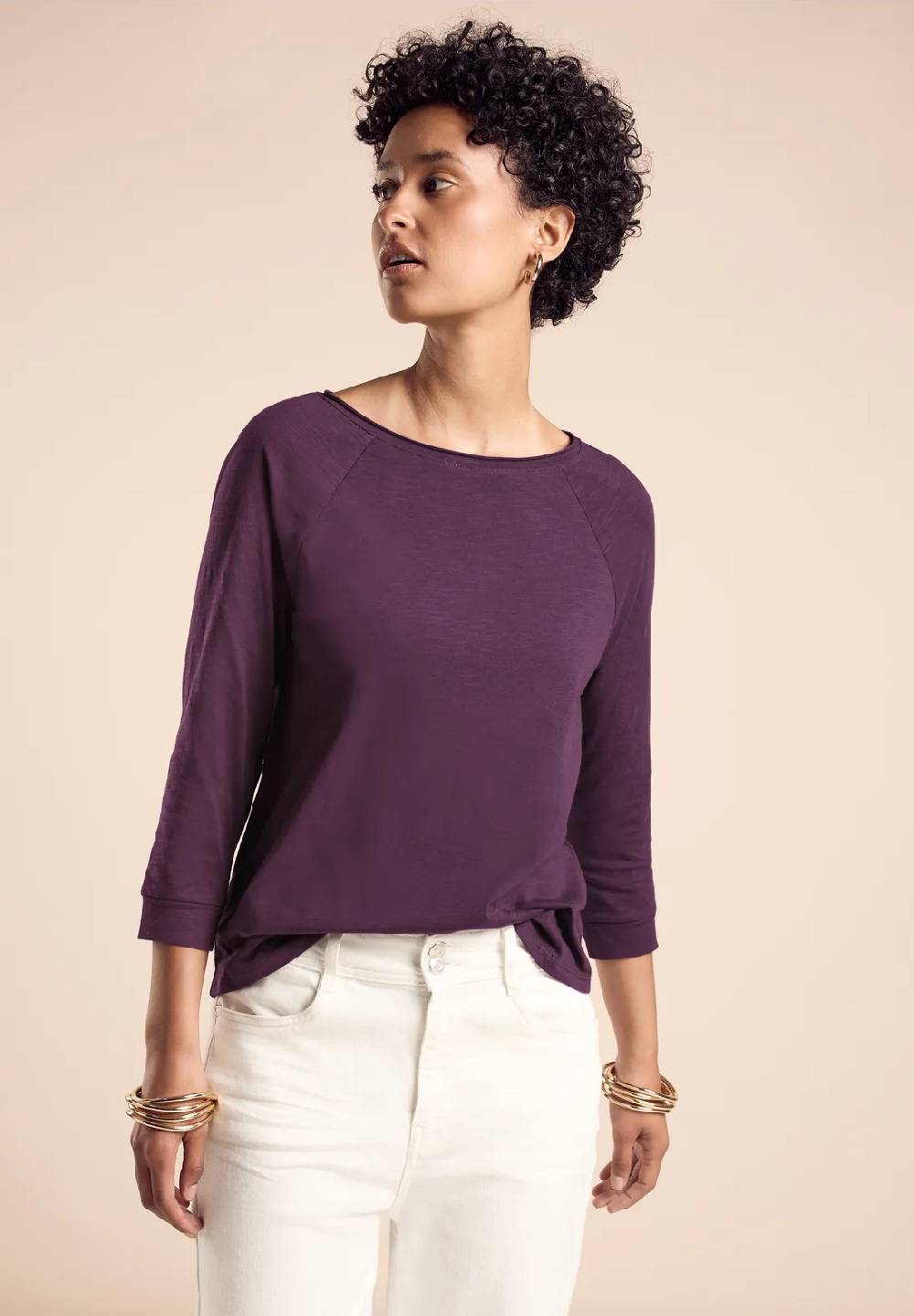 Street One Shirt mit 3/4-Arm - Style MINA