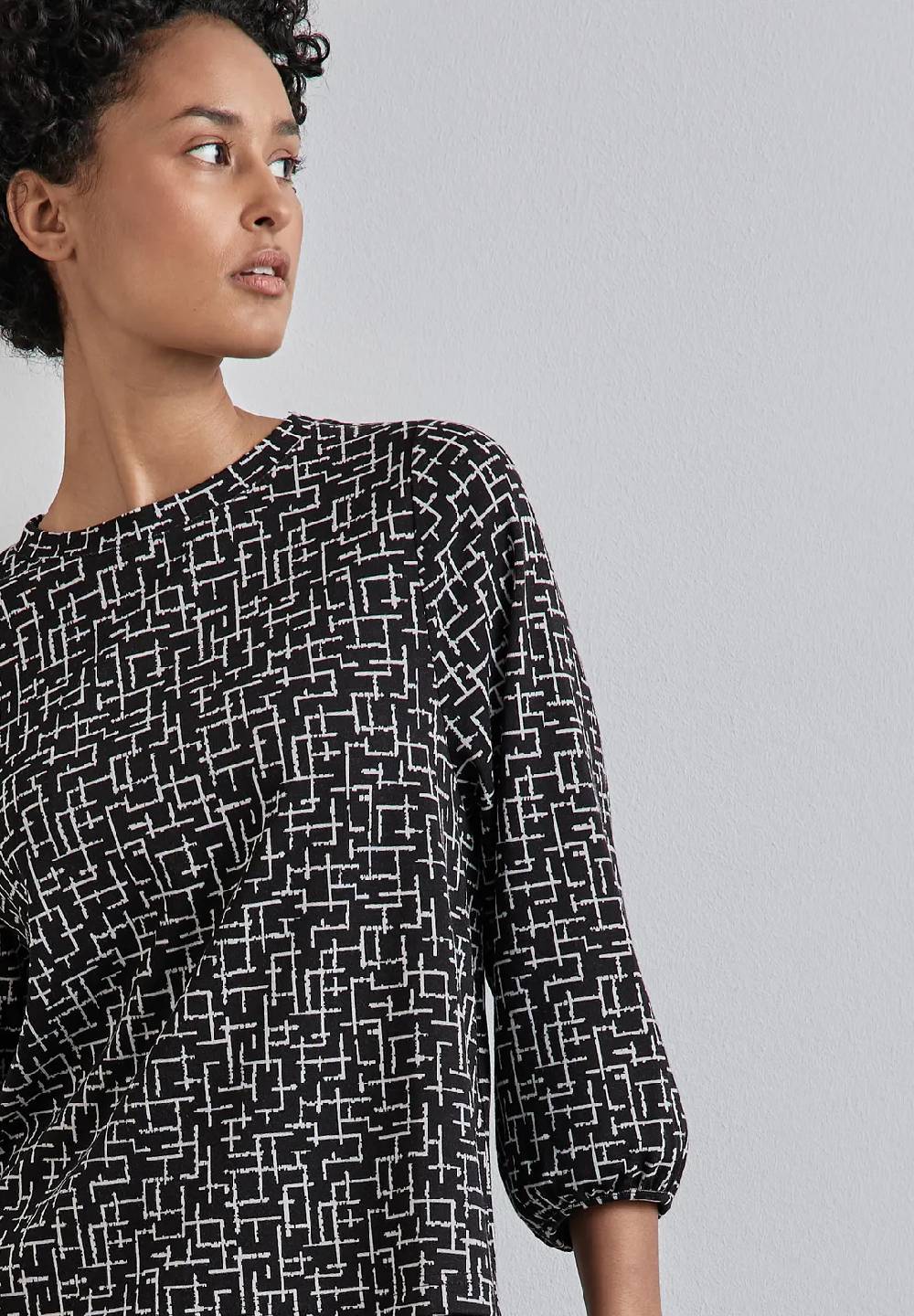 Street One Shirt mit grafischem Muster