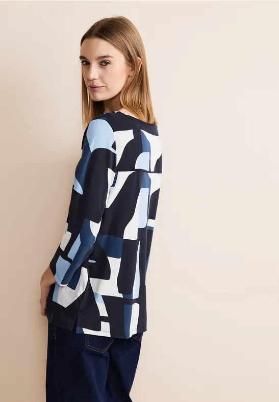 Street One Shirt Mit Grafischem Print