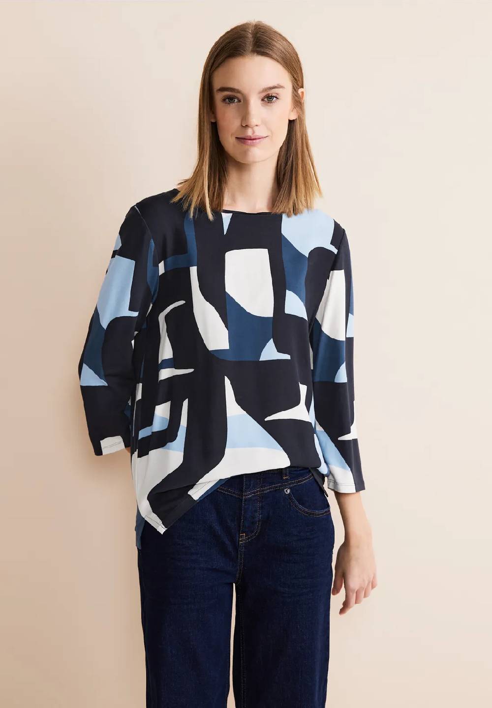 Street One Shirt mit grafischem Print