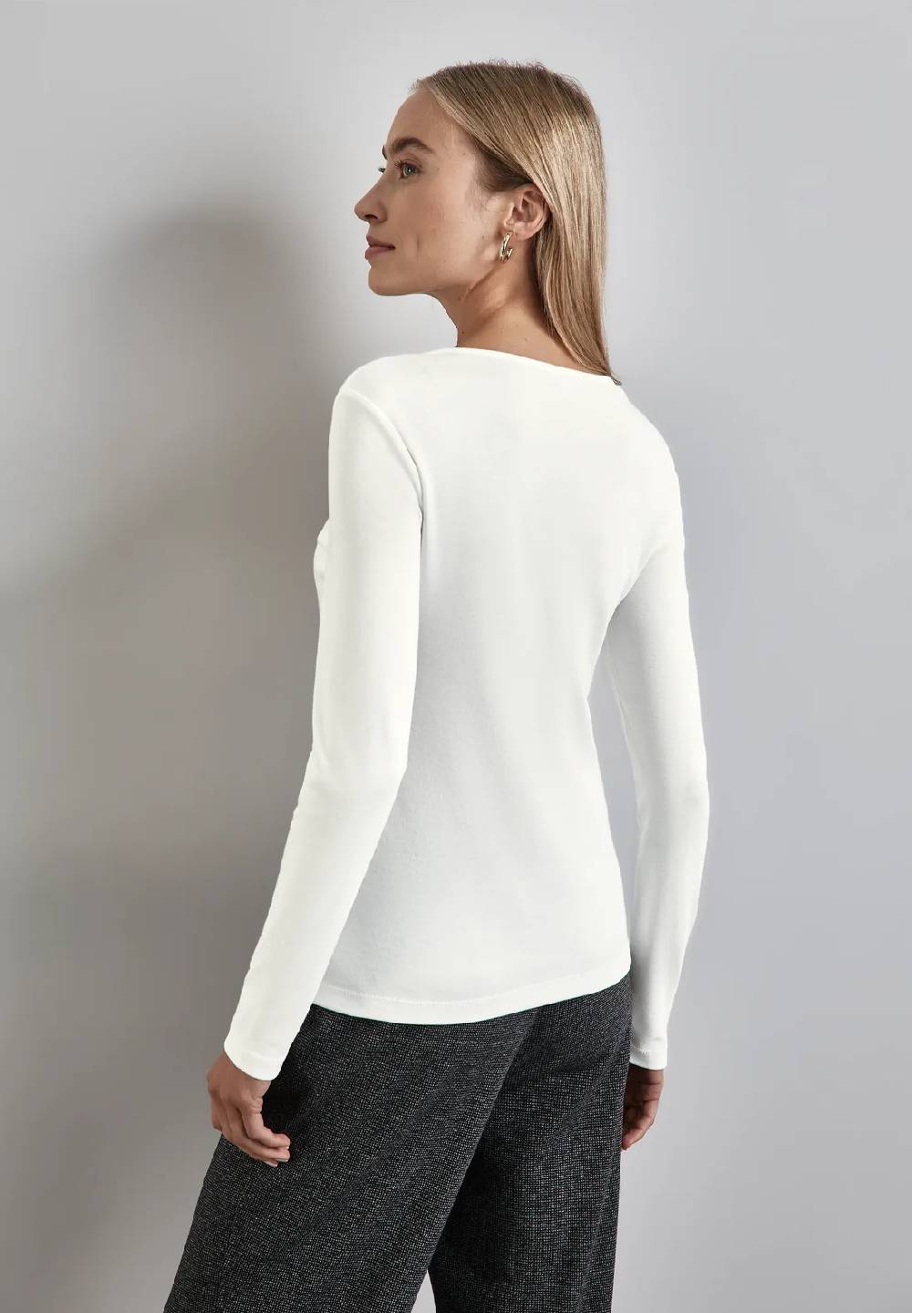 Street One Shirt Mit Herzausschnitt