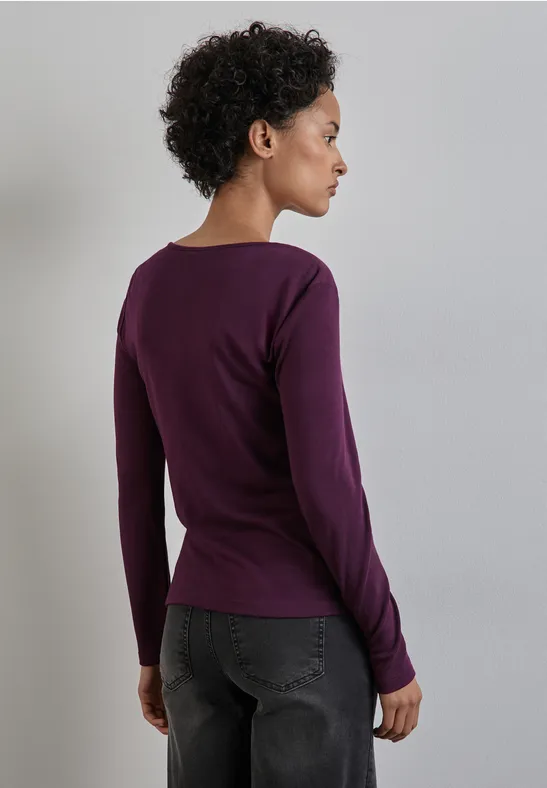 Street One Shirt Mit Herzausschnitt