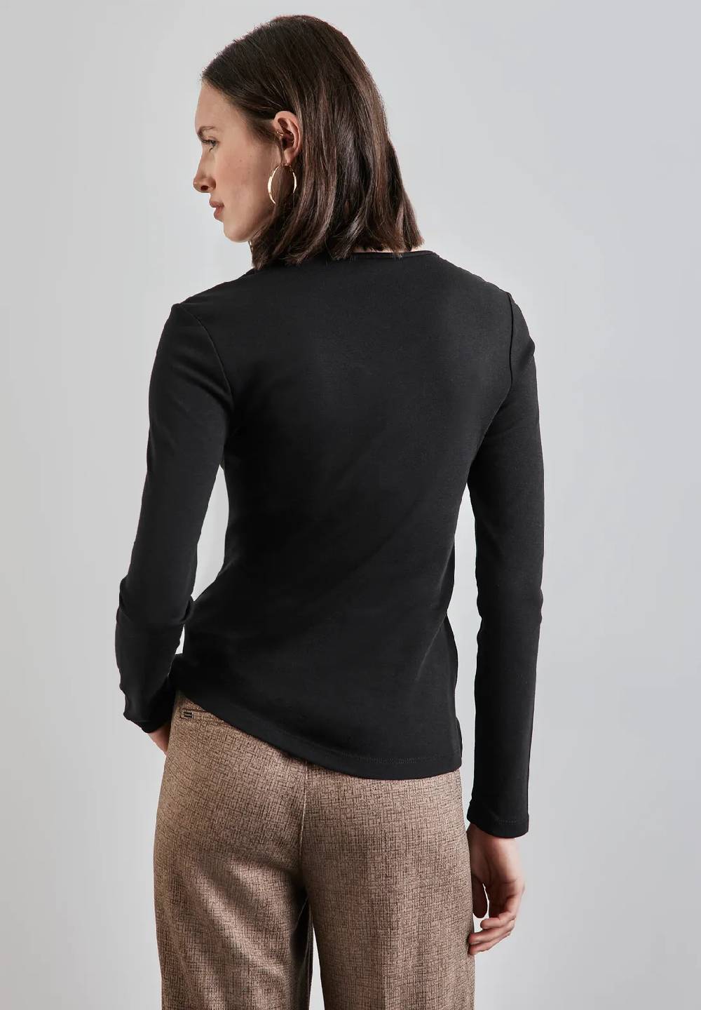 Street One Shirt Mit Herzausschnitt