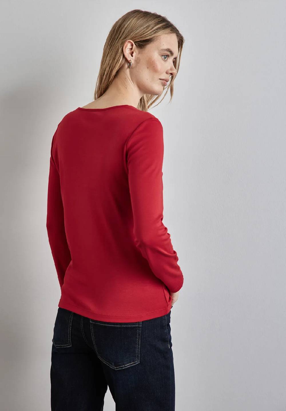 Street One Shirt Mit Herzausschnitt