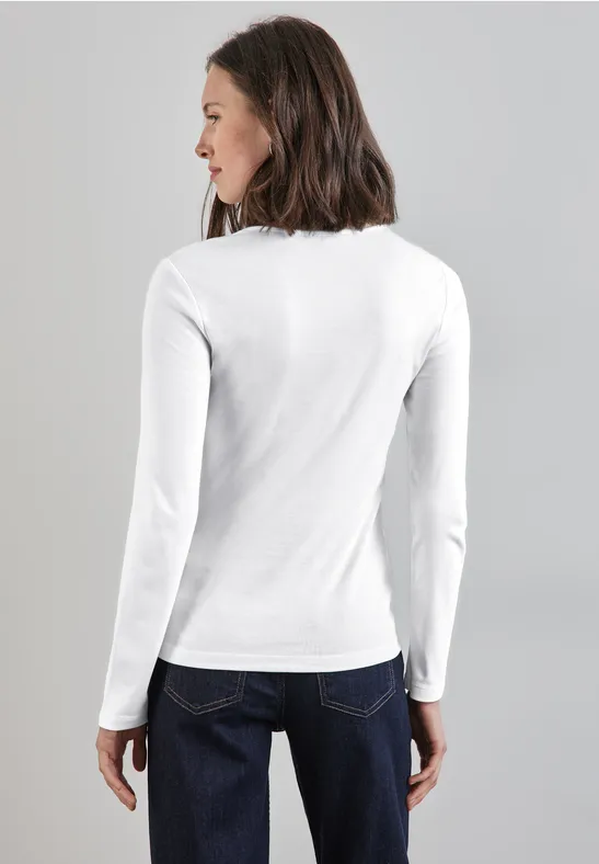 Street One Shirt Mit Herzausschnitt