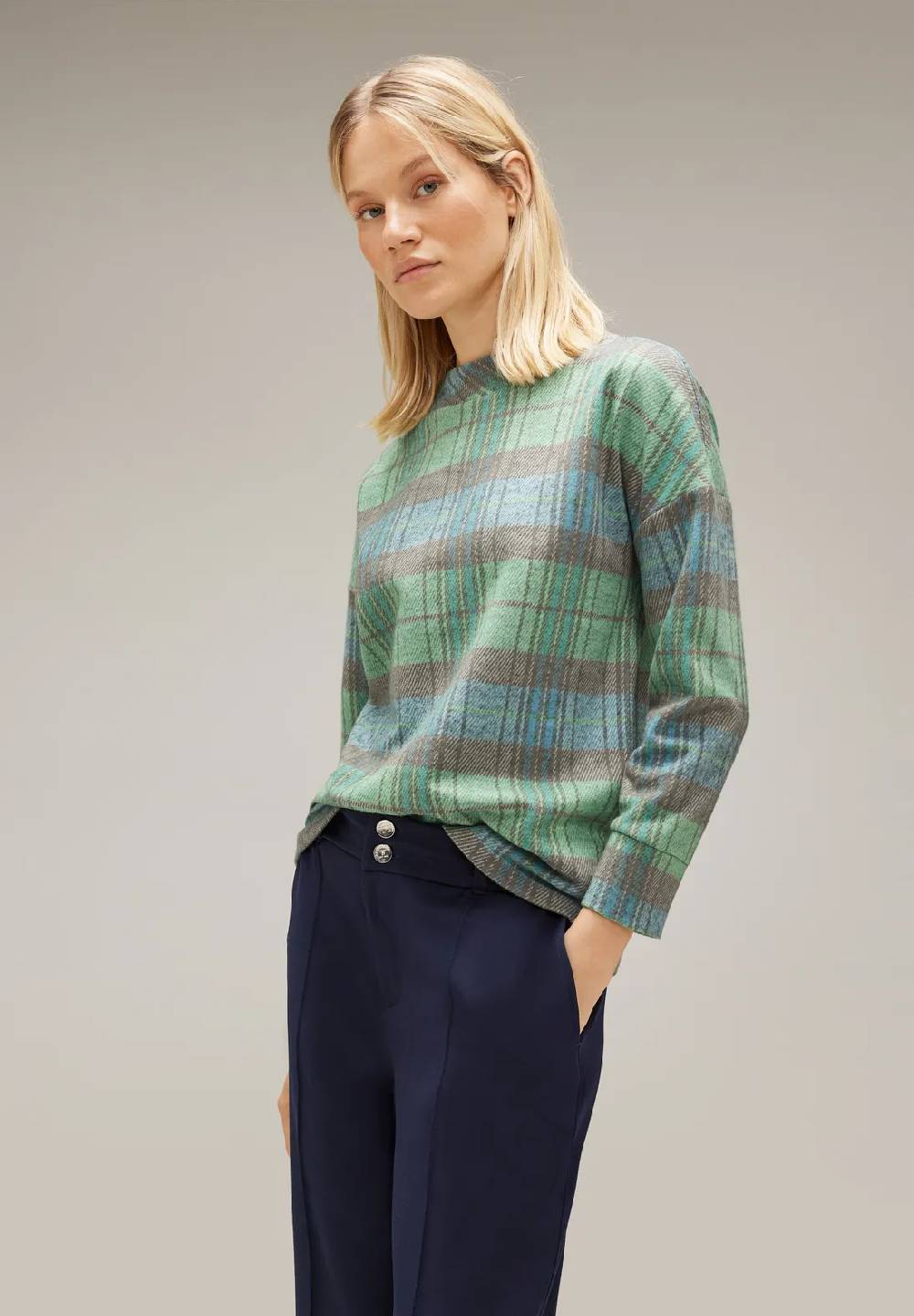 Street One Shirt mit Karomuster