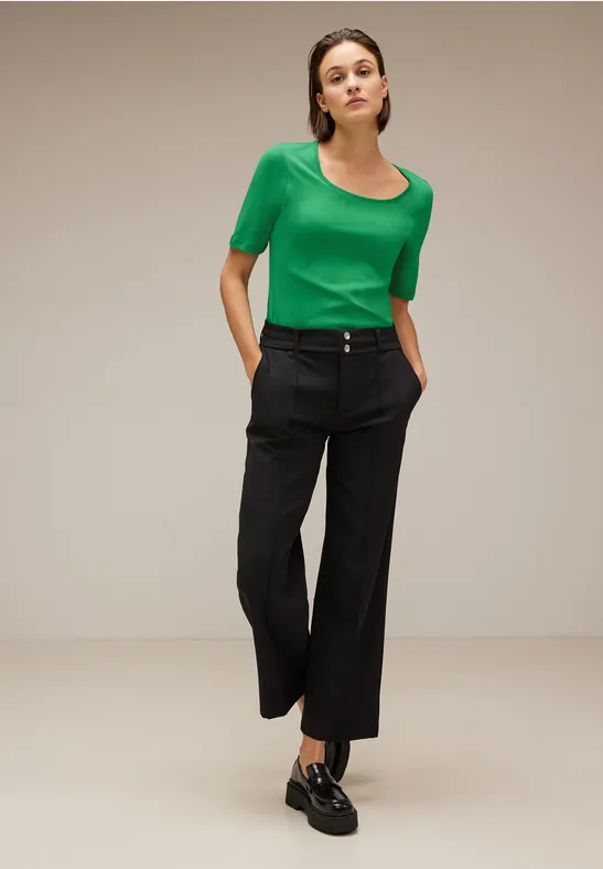 Street One Shirt Mit Karrée Ausschnitt - Style PANIA