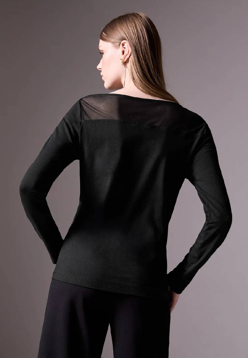 Street One Shirt Mit Mesh-Detail