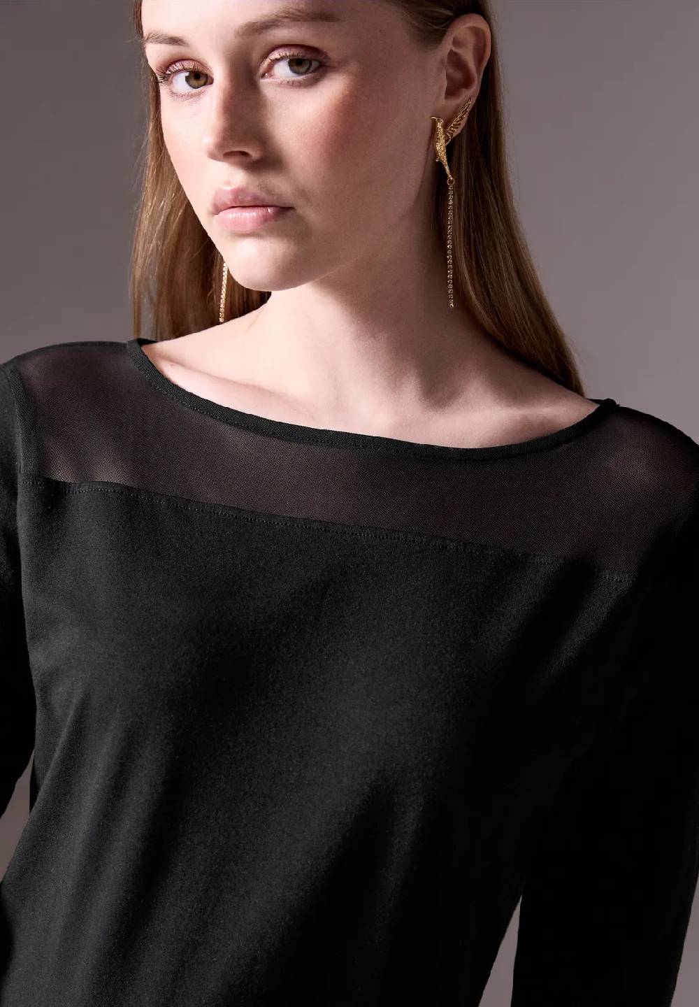 Street One Shirt mit Mesh-Detail