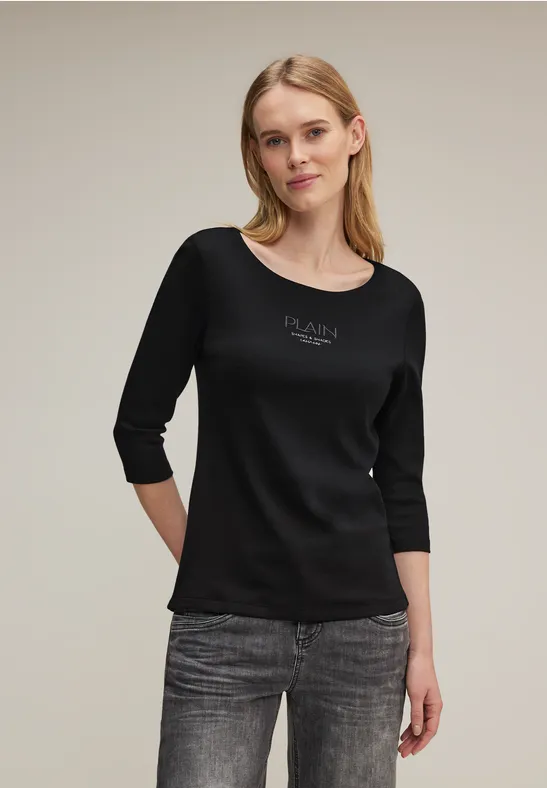 Street One Shirt Mit Partprint