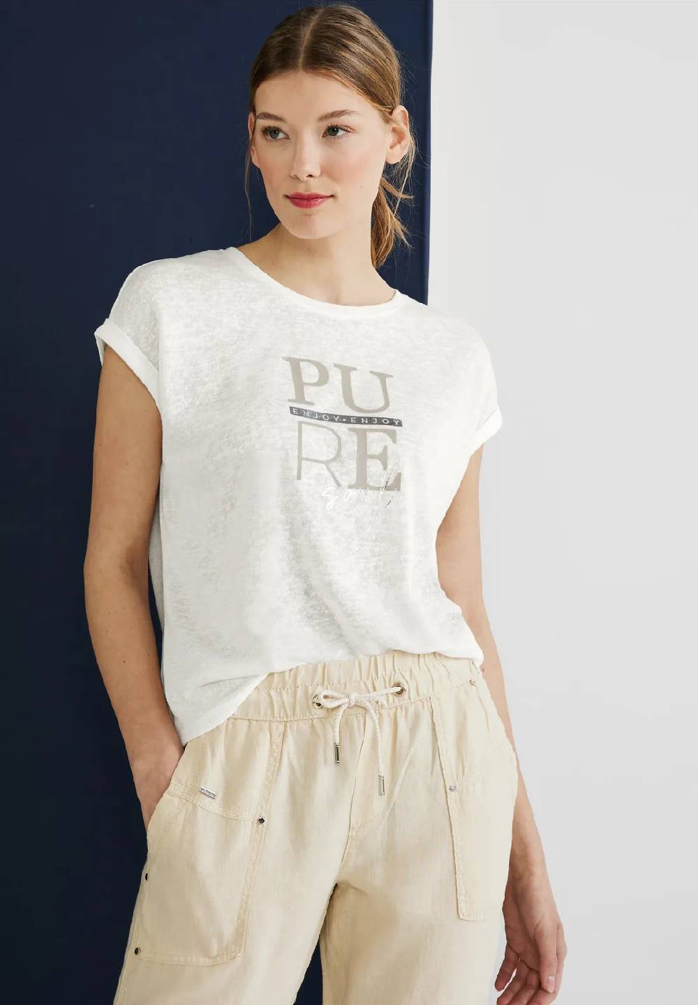 Street One Shirt mit Partprint