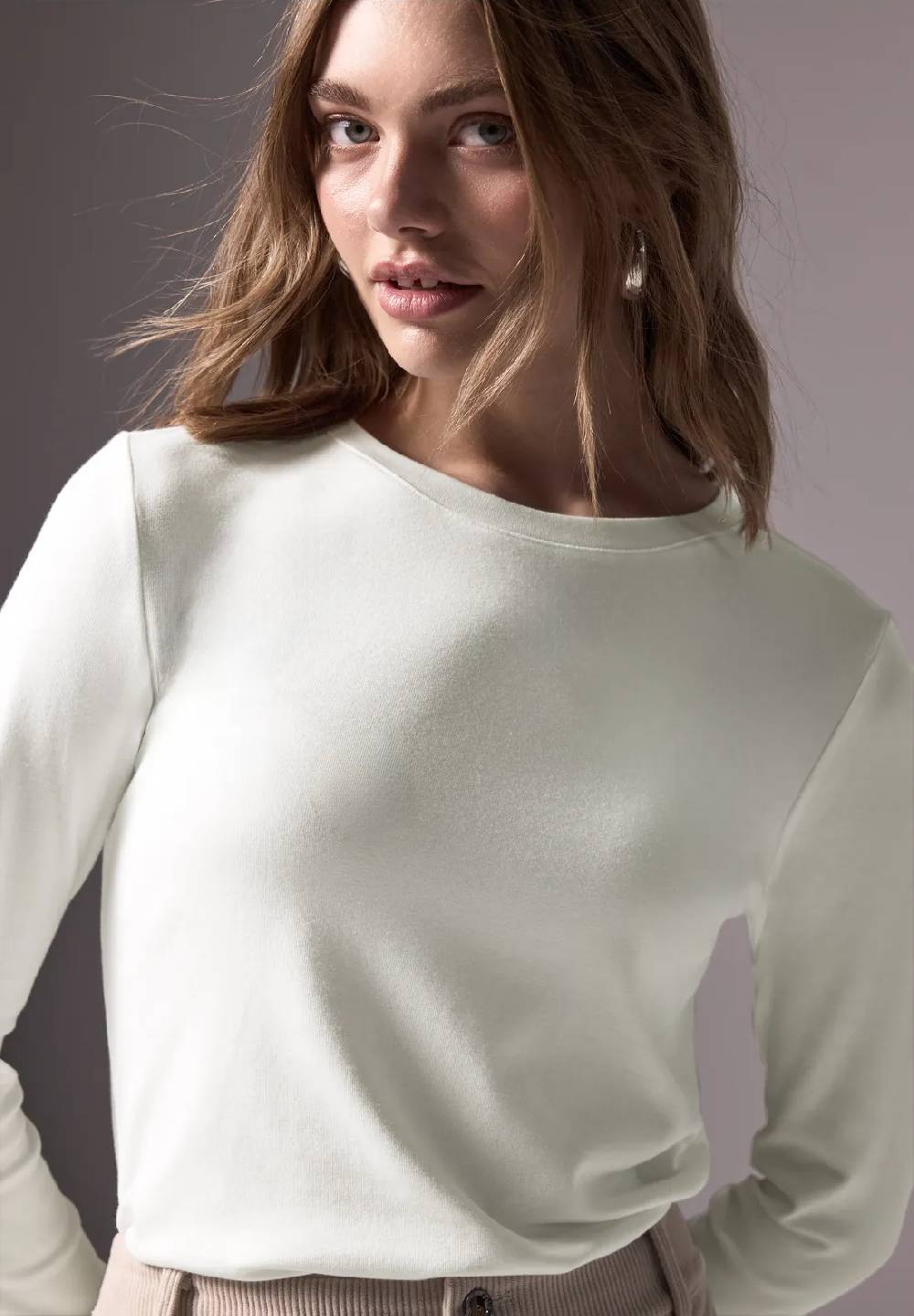 Street One Shirt mit Rippstruktur