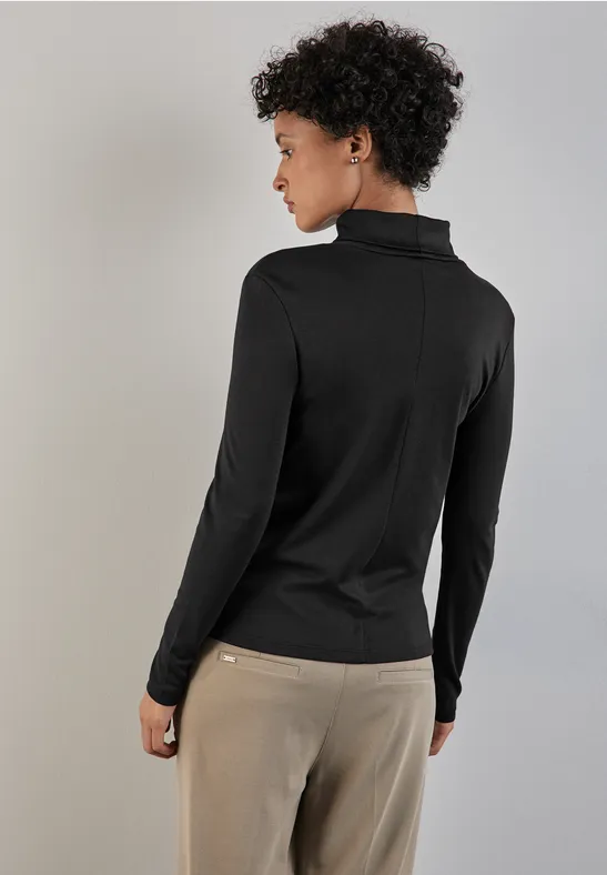 Street One Shirt Mit Rollkragen