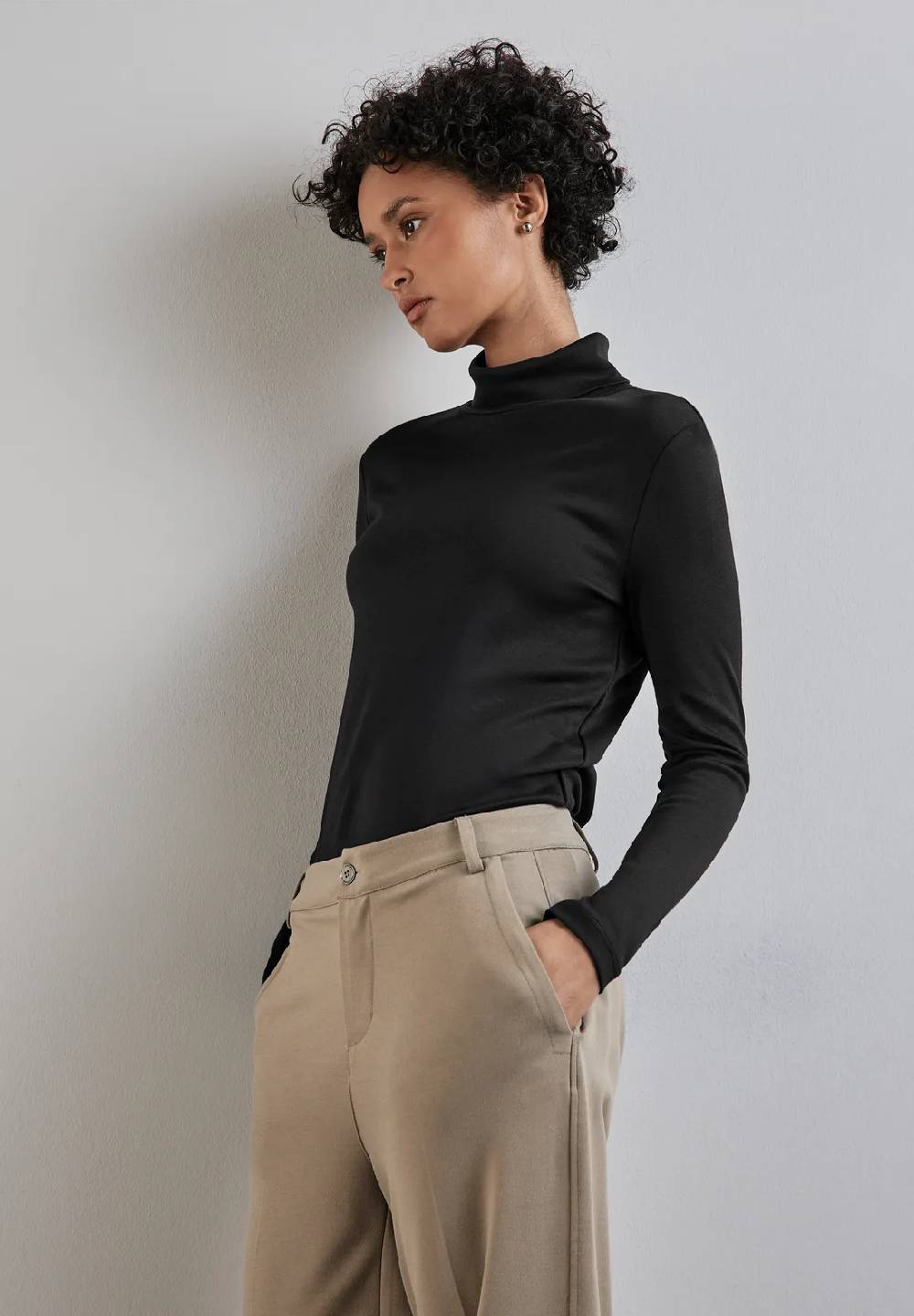 Street One Shirt mit Rollkragen